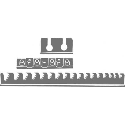 HAZET 111/116HL - Support porte-outils (14 pcs.)