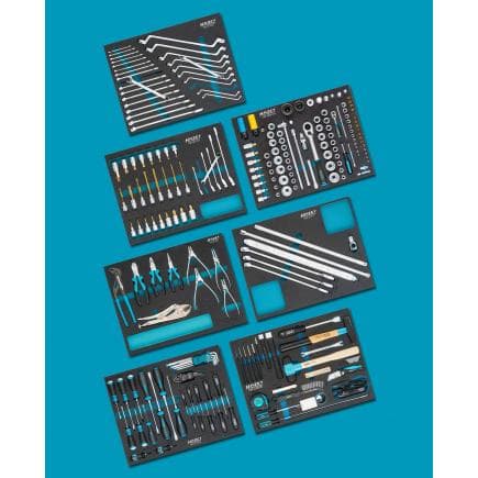 HAZET 0-2500-163/242 - Assortiment d'outils pour automobiles VW AUDI (242 pcs.)