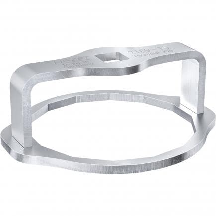 HAZET 2169-13 - Clé pour filtres à huile 1/2" profil à 14 pans extérieurs 92mm