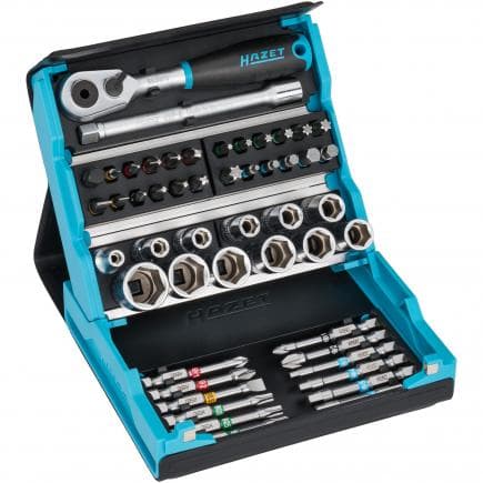 HAZET 2200SC-2 - Jeu d'embouts de tournevis 1/4" en SmartCase (50 pcs.)
