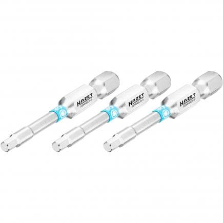 HAZET 2204NSLG-6/3 - Jeu d'embouts de tournevis hexagonaux 1/4" longs (3 pcs)