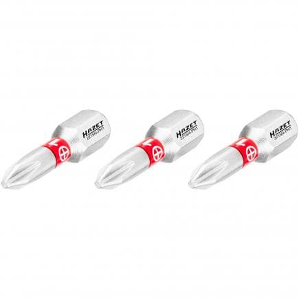 HAZET 2215N-PH1/3 - Jeu d'inserts PHILLIPS® 1/4" (3 pcs)