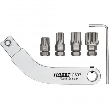 HAZET 2597-2/5 - Jeu de charnières de porte (5 pcs)