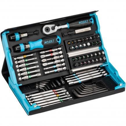 HAZET 2200SC-31 - Jeu d'embouts de tournevis SmartCase (73 pcs)