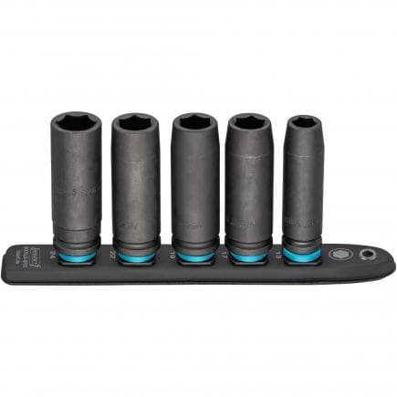 HAZET 900Slg-SR/5 - Jeu de douilles SmartRail 1/2" avec entraînement carré (5 pcs)