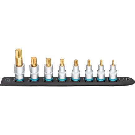 HAZET 990-SR/8 - Jeu de douilles SmartRail 1/2 "XZN® (8 pcs)