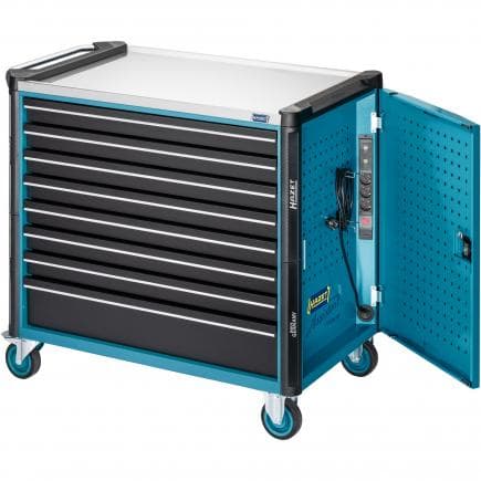 HAZET 179NXXL-8D/3 - Servante à outils Assistent avec 8 tiroirs 1133x642x1020mm, complète
