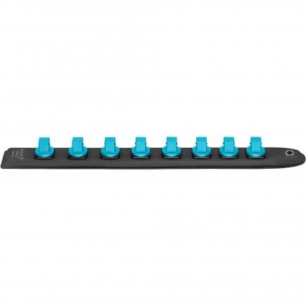 HAZET 900SR-8 - Réglette en plastique flexible avec logements carrés de 1/2" (8 pcs.)