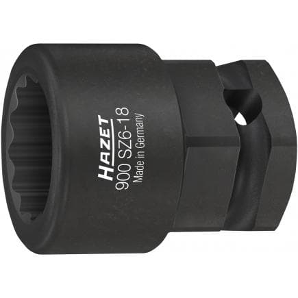 HAZET 900SZ6-18 - Douille pour vilebrequin 1/2"