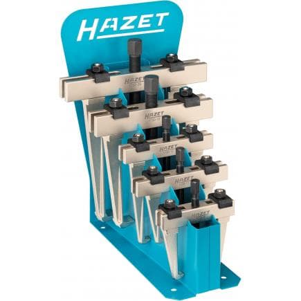 HAZET 1750/5 - Jeu d'extracteurs à dégagement rapide avec 2 bras (5 pcs.)