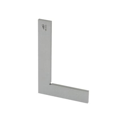 HELIOS PREISSER 0373102 - Équerre d'atelier de type plat en acier spécial sans socle, degré de précision 2