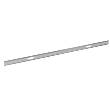 HELIOS PREISSER 0466208 - Règle en acier en acier inoxydable avec section en forme de "I" et 2 fentes pour les mains, degré de précision 2