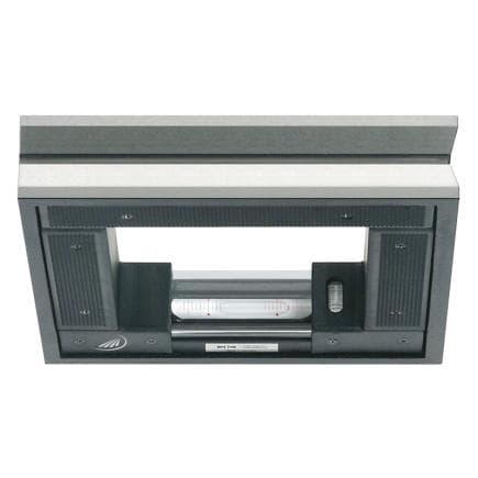 HELIOS PREISSER 0556101 - Niveau à bulle à cadre avec rainures en V sur 3 côtés 0.10 mm/m