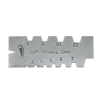 HELIOS PREISSER 0595130 - Calibre de filetage universel pour filets pointus et plats