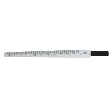 HELIOS PREISSER 0598105 - Jauge pour mesure de rainure