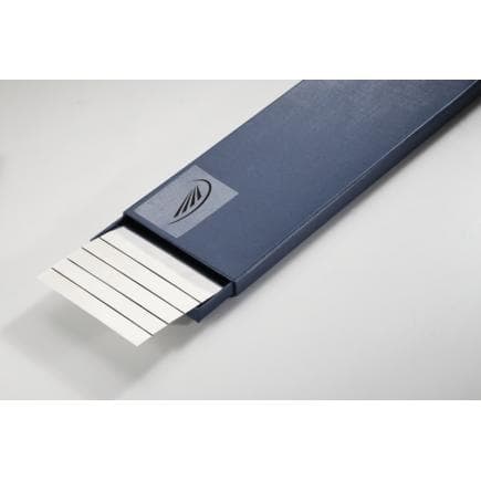 HELIOS PREISSER 0613730 - Feuilles d'épaisseur en inox 100 x 500mm (5 pcs.)
