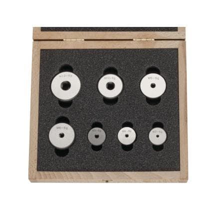 HELIOS PREISSER 0658590 - Jeu de bagues filetées entre 6G (7 pcs.)