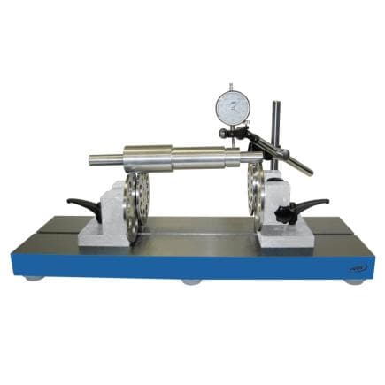 HELIOS PREISSER 0784108 - Banc de contrôle de concentricité avec supports à disque
