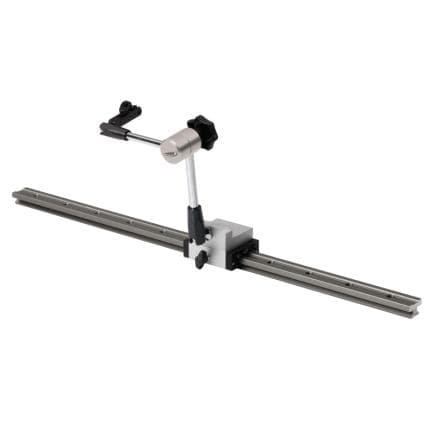 HELIOS PREISSER 0788990 - Statif de mesure avec rails de guidage pour appareil de contrôle d'arbre léger
