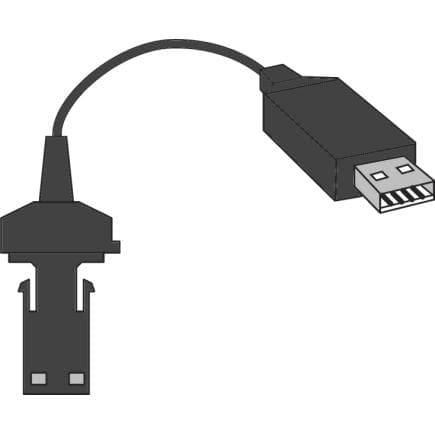 HELIOS PREISSER 0996705 - Câble de raccordement 2m OPTO RS232 pour USB
