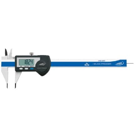 HELIOS PREISSER 1326922 - Pied à coulisse de poche digital IP 67, avec pointes fines, 150 x 40 mm