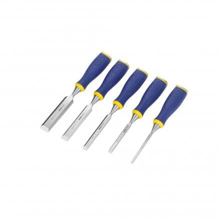 IRWIN 10503428 - MS500 - All-purpose chisels with striking cap set in wallet (5 pcs.)