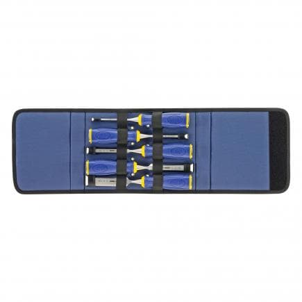 IRWIN 10503429 - MS500 - All-purpose chisel set in wallet (5 pcs.)