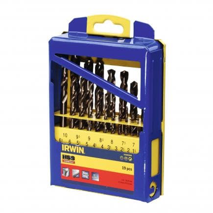 IRWIN 10502569 - HSS Cobalt drill bit set (19 pcs.)
