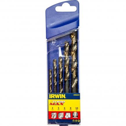 IRWIN 10502234 - Turbomax HSS drill bit set (5 pcs.)