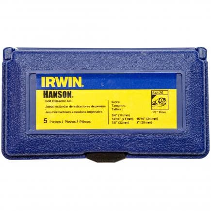IRWIN 54125 - Bolt-Grip Bolt extractor set (5 pcs.)