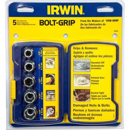 IRWIN 10504634 - Bolt-Grip Bolt extractor Base set (5 pcs.)