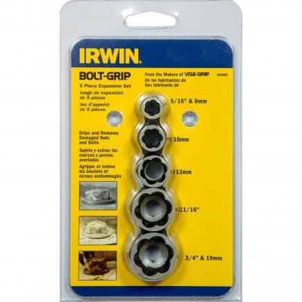 IRWIN 10504635 - Bolt-Grip Bolt extractor Expansion set (5 pcs.)