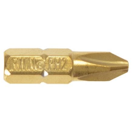 IRWIN 10504392 - Phillips titanium coated insert bits (multi-pack)