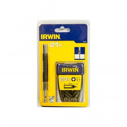 IRWIN 1840465 - Large bit set (21 pcs.)