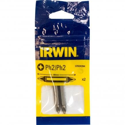 IRWIN 10504394 - Screwdriver bit Phillips Ph2/Ph2 (2 pcs.)