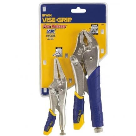 IRWIN T77T - Locking fast release pliers set (2 pcs.)