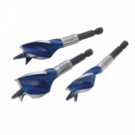IRWIN IW4041003 - Blue Groove 4X flat drill bit set (3 pcs.)