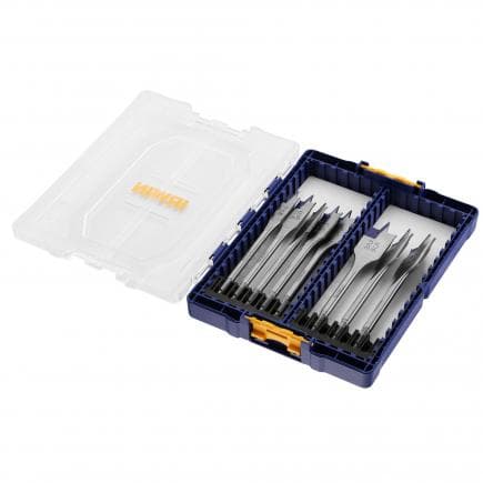 IRWIN IW4041010 - Blue Groove 4X flat drill bit set (multi-pack)