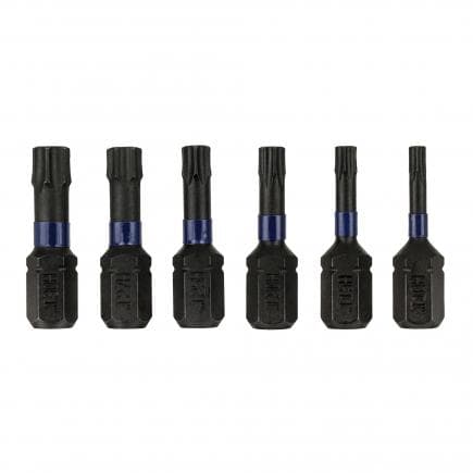 IRWIN IW6061607 - Impact Pro screwdriving Torx bit set (6 pcs.)