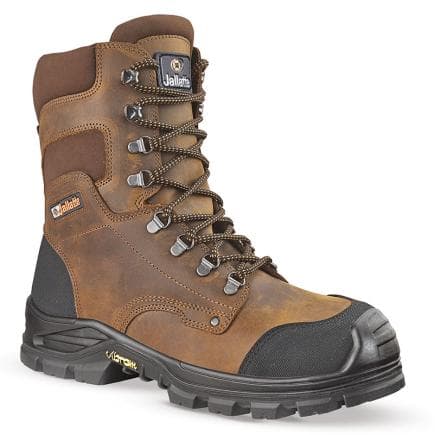 JALLATTE 00JJE15-41 - Chaussure de sécurité ranger marron/noir JALHICKORY b SAS S3 CI HI HRO SRC