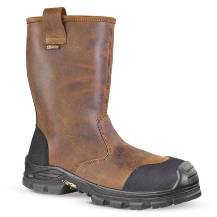 JALLATTE 00JJE16-43 - Botte de sécurité marron/noir JALSALIX b SAS S3 CI HI HRO SRC