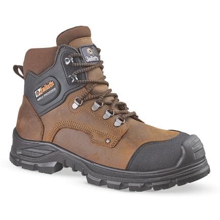 JALLATTE 00JJE41-42 - Chaussure de sécurité marron/noir JALFIR b SAS S3 CI AN SRC