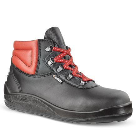 JALLATTE 00J0250-38 - Chaussure de sécurité noir/rouge JALTARMAC SAS V S3 HI HRO SRC