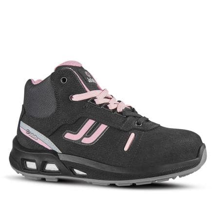JALLATTE JYJY109-42 - Chaussures de sécurité femme rose/noire MIKY ESD S3S CI FO SR