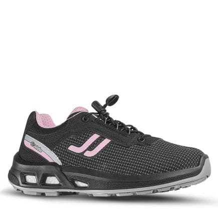 JALLATTE JOJO201-38 - Chaussure de sécurité basse noir/rose SAKINA ESD 02 FO SRC