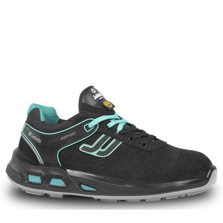 JALLATTE JYJY499-36 - Chaussures de sécurité basse noir/bleu JALWAVE ESD S3S CI FO SR