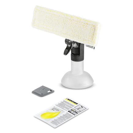KAERCHER 2.633-129.0 - Ensemble premium avec flacon pulvérisateur et chiffon en microfibre