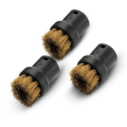 KAERCHER 2.863-061.0 - SC - Ensemble de brosses rondes pour nettoyeurs à vapeur (3 pcs.)