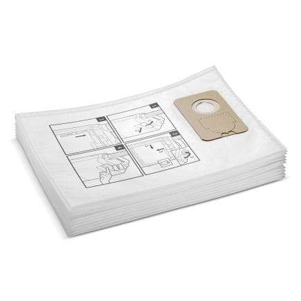 KAERCHER 2.889-357.0 - CV 30/2 Bp - Sacs filtrants en polaire (10 pcs.)