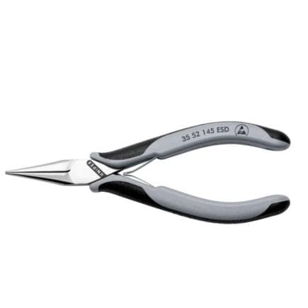 KNIPEX 35 52 145 ESD - Pince electronique plate